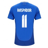 Taliansko Giacomo Raspadori #11 Domáci futbalový dres ME 2024 Krátky Rukáv